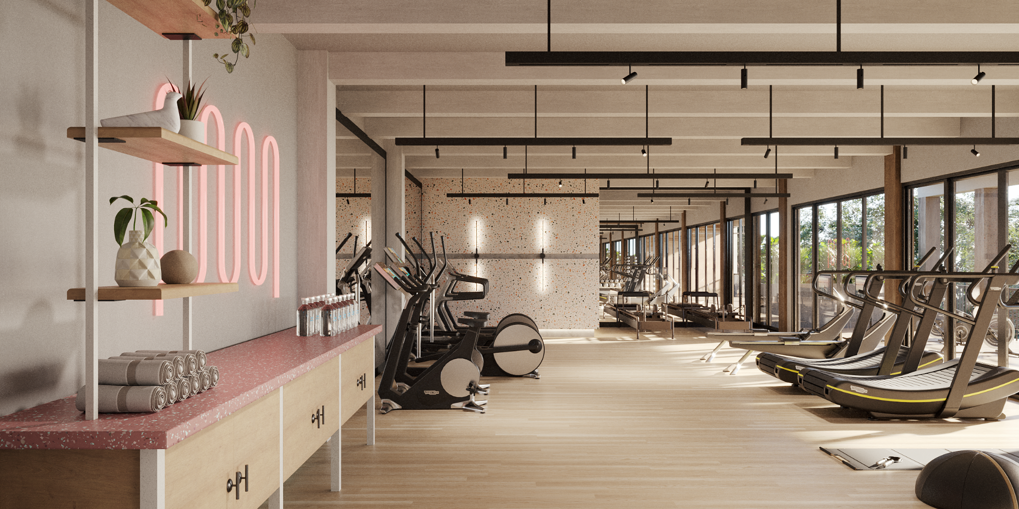 Gym at Prieta Beach Club